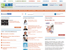 Tablet Screenshot of cientifico.abmnet.org.br